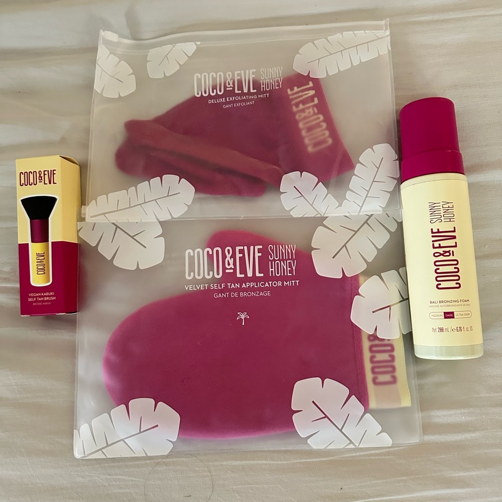 Coco & Eve Self Tanning Set in “Dark”